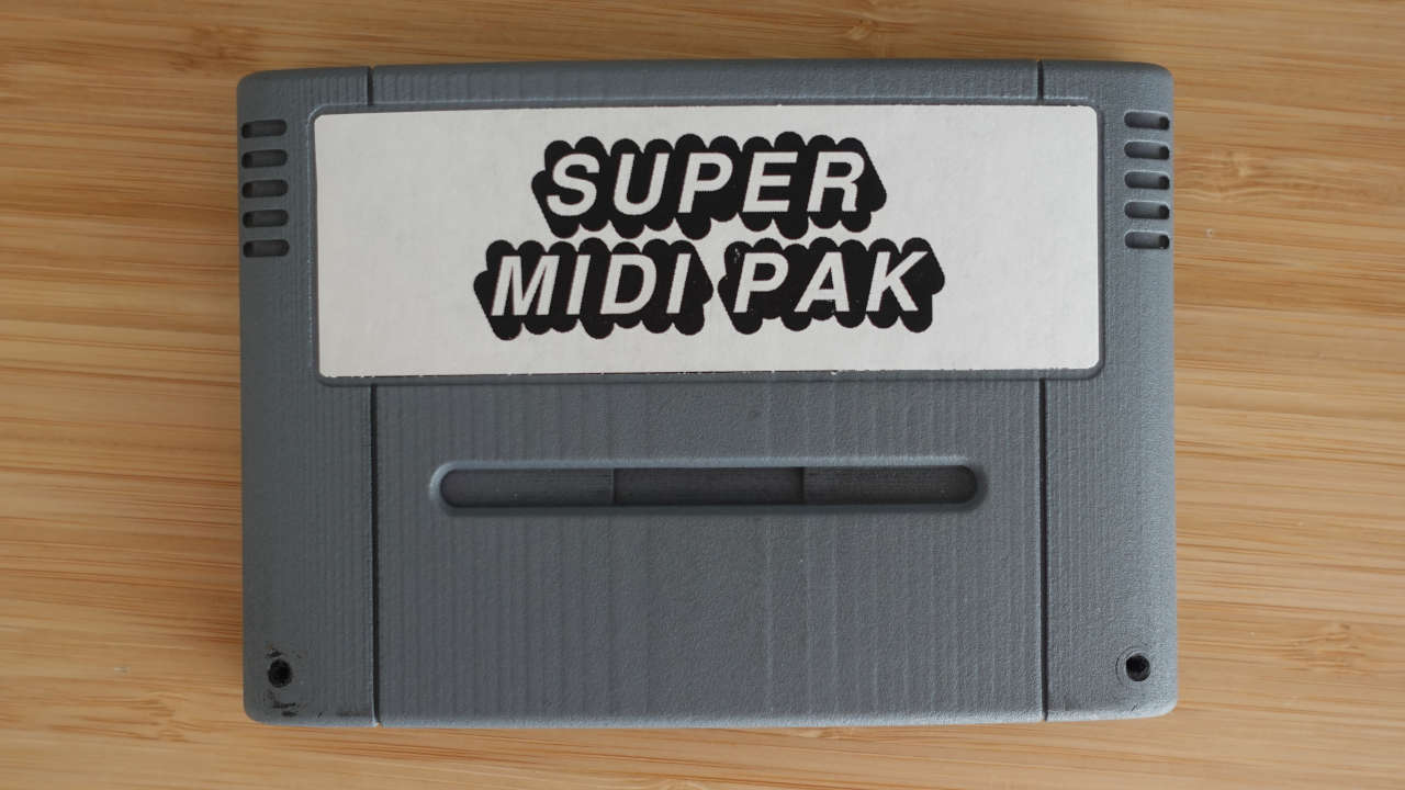 Front of Super MIDI Pak